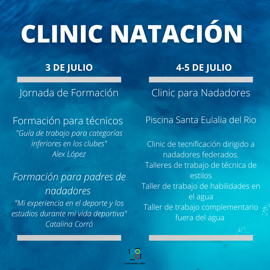 I Clinic de Natación | NADADORES PADRES TÉCNICOS - Imagen 3